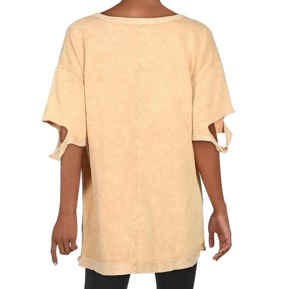 NWOT ANTHROPOLOGIE MARONIE DISTRESSED TOP - Picture 2 of 2